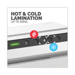 Jupiter 125 Laminator, 6 Rollers, 12.5 Max Document Width, 10 mil Max Document Thickness