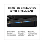 Powershred LX220 Micro-Cut Shredder, 20 Manual Sheet Capacity, Black