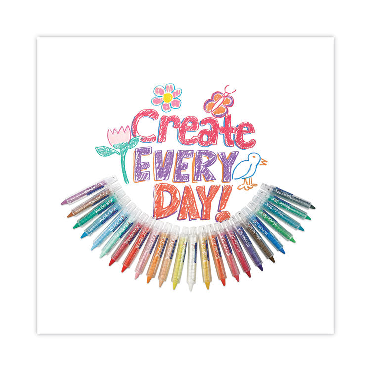 Wonder Stix, 3.75 x 0.2, Assorted Colors, 12/Pack