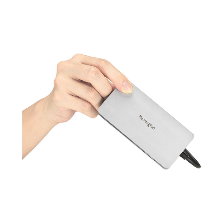 UH1400P USB-C 8-in-1 Driverless Mobile Hub, Gray