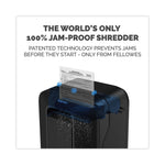 Powershred LX200 Micro-Cut Shredder, 12 Manual Sheet Capacity, Black