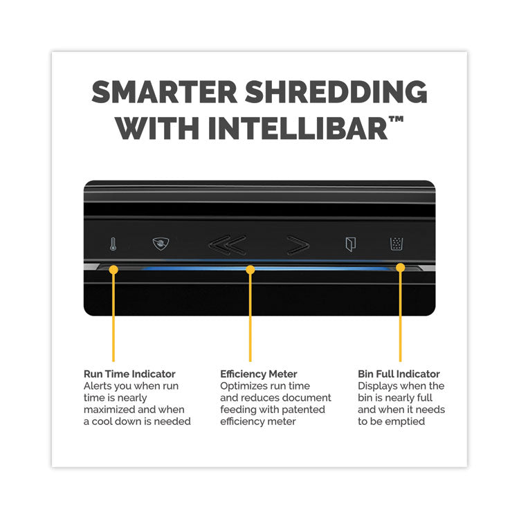 Powershred LX200 Micro-Cut Shredder, 12 Manual Sheet Capacity, Black