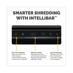 Powershred LX210 Micro-Cut Shredder, 16 Manual Sheet Capacity, Black