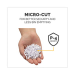 Powershred LX200 Micro-Cut Shredder, 12 Manual Sheet Capacity, White