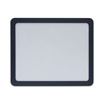 Recycled Cubicle Dry Erase Board, 15.88" x 12.88", White Surface, Charcoal Gray Plastic Frame