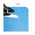 Plastic Clipboard with High Capacity Clip, 1.25" Clip Capacity, Holds 8.5 x 11 Sheets, Translucent Blue