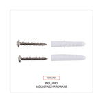 Cork Board with Oak Style Frame, 24" x 18", Tan Surface, Oak Finished Wood Frame