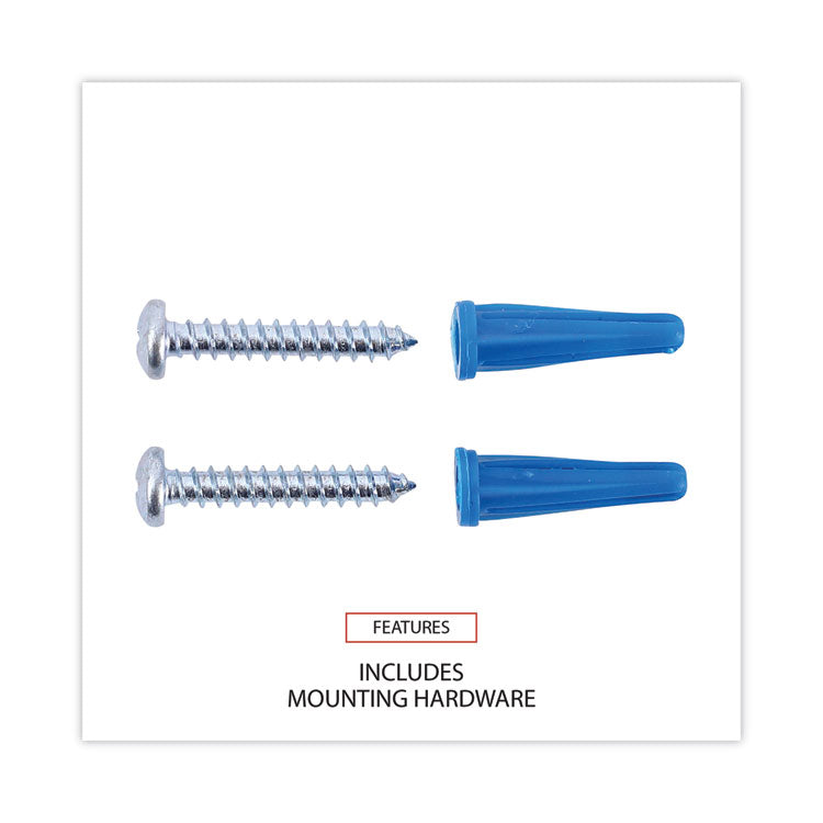 Cork Bulletin Board, 36" x 24", Tan Surface, Satin Aluminum Frame