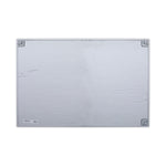 Cork Bulletin Board, 36" x 24", Tan Surface, Satin Aluminum Frame