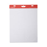 Renewable Resource Sugarcane Based Easel Pads, Unruled, 27 x 34, White, 50 Sheets, 2/Carton