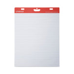 Renewable Resource Sugarcane Based Easel Pads, Presentation Format (1" Rule), 27 x 34, White, 50 Sheets, 2/Carton