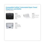 Hardwound Paper Towel Roll, Nonperforated, 1-Ply, 9" x 400 ft, White, 6 Rolls/Carton