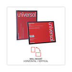 Metal Photo Frame, Aluminum, 8.5 X 11, Black