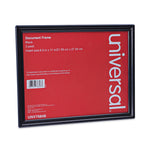 All Purpose Document Frame, 8.5 x 11 Insert, Black, 3/Pack