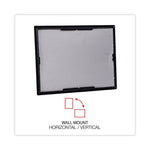 All Purpose Document Frame, 8.5 X 11 Insert, Black/gold, 3/pack