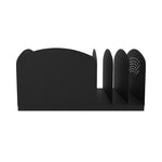 Steel Combo Desktop Sorter with Three Horizontal and Three Vertical Sections, Letter Size Files, 16.25 x 11.25 x 8.25, Black