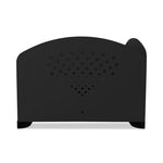 Steel Combo Desktop Sorter with Three Horizontal and Three Vertical Sections, Letter Size Files, 16.25 x 11.25 x 8.25, Black