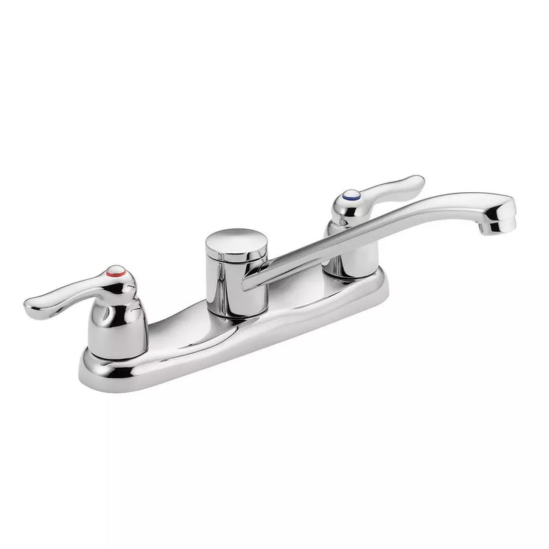 M-Bition™ Two Handle Kitchen Faucet in Chrome Plated