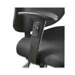 Alday Intensive-Use Chair, Supports Up To 500 Lb, 17.5" To 20" Seat Height, Black