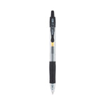 G2 Premium Gel Pen Convenience Pack, Retractable, Extra-Fine 0.38 mm, Black Ink, Smoke/Black Barrel, Dozen