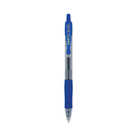 G2 Premium Gel Pen, Retractable, Bold 1 mm, Blue Ink, Smoke/Blue Barrel, Dozen