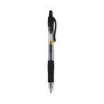 G2 Premium Gel Pen, Retractable, Bold 1 mm, Black Ink, Smoke/Black Barrel, Dozen