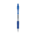 G2 Premium Gel Pen, Retractable, Extra-Fine 0.5 mm, Blue Ink, Smoke/Blue Barrel, Dozen