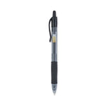 G2 Premium Gel Pen Convenience Pack, Retractable, Fine 0.7 mm, Black Ink, Smoke/Black Barrel, 36/Pack