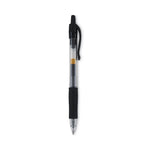 G2 Premium Gel Pen Convenience Pack, Retractable, Extra-Fine 0.38 mm, Black Ink, Smoke/Black Barrel, Dozen