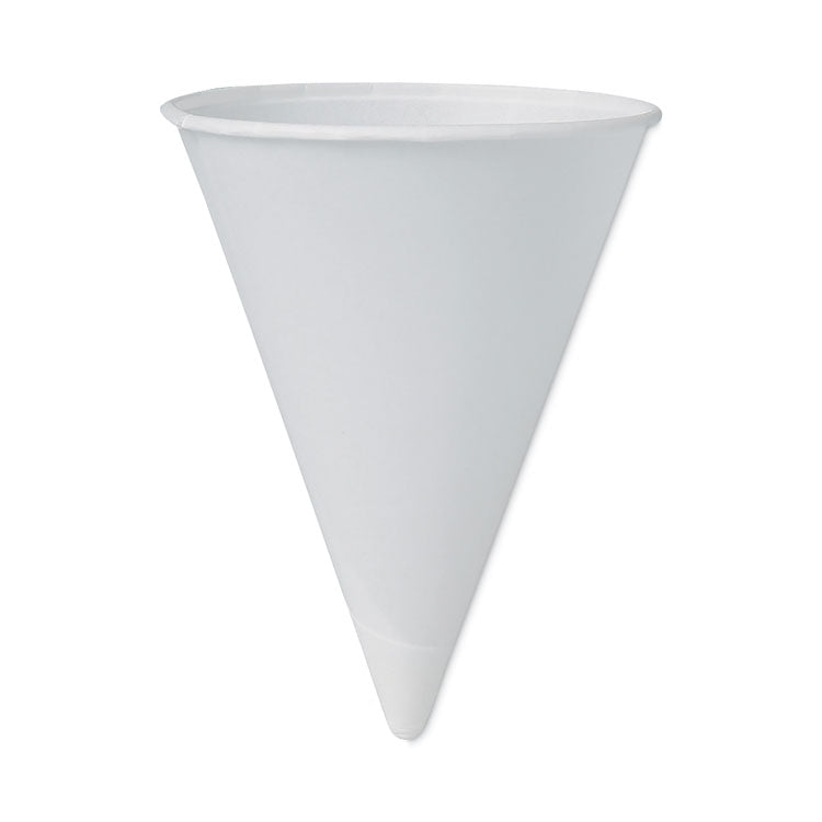 Cone Water Cups, 4 oz, Paper, White, 200/Pack