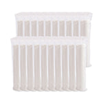 Lift Back and Lock Tab Cup Lids for Foam Cups, Fits 10 oz Solo Trophy Hot/Cold Drink Cups, Plastic, White, 2,000/Carton