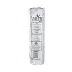 Bare Eco-Forward RPET Deli Container Lids, Recessed Lid, Fits 8 oz Containers, Clear, Plastic, 50/Pack, 10 Packs/Carton