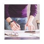 G2 Premium Gel Pen, Retractable, Extra-Fine 0.38 mm, Red Ink, Smoke/Red Barrel