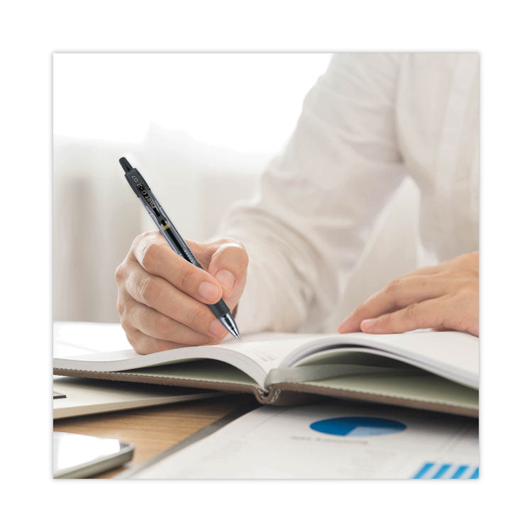 G2 Premium Gel Pen Convenience Pack, Retractable, Bold 1 mm, Black Ink, Smoke/Black Barrel, 36/Pack