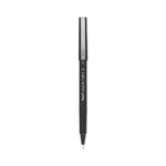 Razor Point II Super Fine Line Porous Point Pen, Stick, Super-Fine 0.2 mm, Black Ink, Black Barrel, Dozen