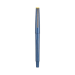 Razor Point Fine Line Porous Point Pen, Stick, Extra-Fine 0.3 Mm, Blue Ink, Blue Barrel, Dozen