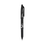FriXion Ball Erasable Gel Pen, Stick, Fine 0.7 mm, Black Ink, Black Barrel