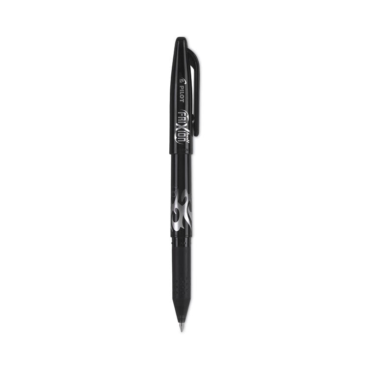 FriXion Ball Erasable Gel Pen, Stick, Fine 0.7 mm, Black Ink, Black Barrel