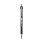 Better Ballpoint Pen, Retractable, Fine 0.7 Mm, Black Ink, Smoke Barrel, Dozen