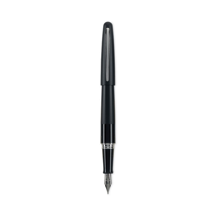 MR Metropolitan Collection Fountain Pen, Medium 1 mm, Black Ink, Black Barrel