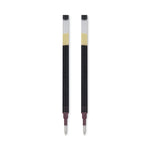 Refill For Pilot G2 Gel Ink Pens, Bold Conical Tip, Black Ink, 2/pack