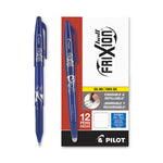 Frixion Ball Erasable Gel Pen, Stick, Fine 0.7 Mm, Blue Ink, Blue Barrel