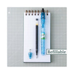 B2p Bottle-2-Pen Recycled Gel Pen, Retractable, Fine 0.7 Mm, Blue Ink, Translucent Blue Barrel