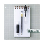 Refill For Pilot B2p, Dr Grip, G2, G6, Mr Metropolitan, Precise Begreen And Q7 Gel Pens, Extra-Fine Tip, Black Ink, 2/pack