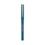 Precise V7 Rollerball Pen, Stick, Fine 0.7 mm, Blue Ink, Blue/Clear Barrel, Dozen