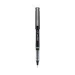 Precise V7 Rollerball Pen, Stick, Fine 0.7 mm, Black Ink, Black/Clear Barrel, Dozen