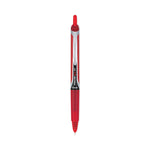 Precise V5RT Rollerball Pen, Retractable, Extra-Fine 0.5 mm, Red Ink, Red Barrel
