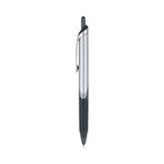Precise V7RT Rollerball Pen, Retractable, Fine 0.7 mm, Black Ink, Black Barrel