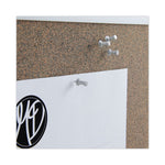 Aluminum Head Push Pins, Aluminum, Silver, 0.63", 100/Box