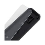 Panel Wall Sign Name Holder, Acrylic, 9 X 2, 6/pack, Clear